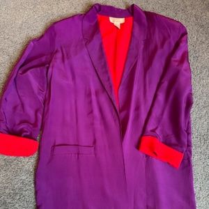 Silk blazer from Silk Studio by Claude Bennett